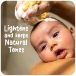 Ricitos de Oro Baby Shampoo with Chamomile – Gentle and Tear-Free Formula for Babies and Kids, Natural Lightening and Soft Conditioning Hair Care, Paraben-Free, Safe Daily Use, 8.4 fl oz, 3-Pack