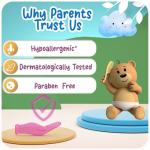 Ricitos de Oro Baby Shampoo with Chamomile – Gentle and Tear-Free Formula for Babies and Kids, Natural Lightening and Soft Conditioning Hair Care, Paraben-Free, Safe Daily Use, 8.4 fl oz, 3-Pack