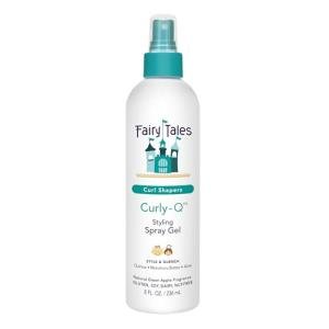 Fairy Tales Curly Q Kids Styling Spray Gel – Paraben, Sulfate, Gluten, and Nut Free – For all Types of Curls Including Multi Cultural Hair – 8oz.