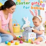 Gigilli Bath Toys for Kids Ages 1-3, Baby Bath Toys 1 2 3 Year Boy Girl, Easter Basket Stuffers Gifts 6-12-18 Months, Light Up Whale Bath Toy Sprinkler Toddler Birthday Bathtub Fountain Pool Water Toy