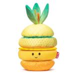 Melissa & Doug Multi-Sensory Pineapple Soft Stacker Infant Toy - Stacking Toys For Babies, Pineapple Stacking Toy For Infants