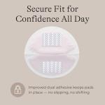 Lansinoh Stay Dry Disposable Nursing Pads, Soft and Super Absorbent Breast Pads, Breastfeeding Essentials for Moms, 36 Count