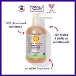 California Baby Super Sensitive Baby Shampoo + Baby Wash | 100% Plant-Based | Unscented Body Wash For Sensitive Skin | Hypoallergenic | 562 mL / 19 oz