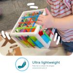 LiKee Montessori Toys for 1 Year Old, 6pcs Multi Sensory Shapes, Toddler Developmental Learning Birthday Gifts, Baby Toys 12+ Months (Cube)