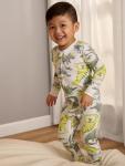 Simple Joys By Carter's Boys Snug-fit Footless Cotton Pajamas Baby And Toddler Sleepers, Blue/Green Dino, 18 Months US