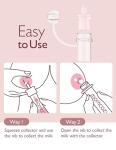 Momcozy Colostrum Collector Reusable Breast Milk Collector with Storage Case and Cotton Wipe, Portable Colostrum Container BPA Free, Multi-Use Collector 5ml-6pcs