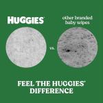 Huggies Extra Large Baby Wipes, Unscented, 9 Flip-Top Packs, 378 XL Wipes Total, Packaging May Vary