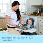 Graco Made2Grow 5-in-1 Convertible Highchair, Adjustable Baby to Toddler Seat, Hudson