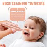 Baby Nail Care Set, 5 in 1 Baby Nail File Clippers Infant Grooming Kit Manicure Set for Newborn, Infant, Toddler, and Kids, Pink