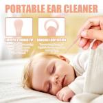 Baby Nail Care Set, 5 in 1 Baby Nail File Clippers Infant Grooming Kit Manicure Set for Newborn, Infant, Toddler, and Kids, Pink