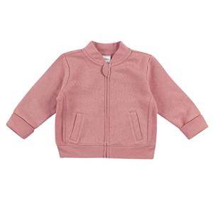 Hanes Baby Boys Zippin® Soft 4-Way Stretch Fleece Jacket, Rose Tea, 6-12 Months US
