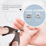 Baby Nail Clippers Set, Baby Manicure Set and Pedicure Set with Cute case. Baby Grooming Gift Set for Newborns, Infants and Toddlers