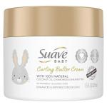 Suave Baby Curling Butter Cream for Curly, Coily Hair, with 100% Natural Coconut Oil, Chamomile & Shea Butter No Parabens, Silicones, Dyes 7.5 OZ