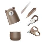 Baby Nail Clippers Set, Baby Manicure Set and Pedicure Set with Cute case. Baby Grooming Gift Set for Newborns, Infants and Toddlers