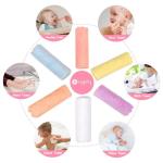 Orighty Baby Washcloths 24-Pack (7''x9''), Microfiber Coral Fleece Baby Towels, Super Soft and Absorbent Wash Cloths for Newborns, Infants and Toddlers, Gentle on Delicate Skin for Face Hands and Body