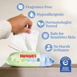 Huggies Natural Care Extra Sensitive Baby Wipes, Unscented, 1 Flip-Top Pack (24 Wipes Total)