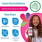 SoCozy Leave In Conditioner Spray (8 Fl Oz, Pack of 2) Detangler for Kids' Curly Hair, Tangle-Free Curls, Gentle & Nourishing with Keratin, Vitamin B5, Olive & Jojoba Oil, Paraben-Free