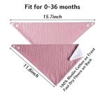 Kewlife gift Muslin Baby Bibs 6-Pack Baby Drool Bandana Bibs for Baby Girls Boys Infant Newborn Toddler Drooling and Teething