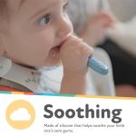 Nuby 3-Stage Baby's First Spoons Set - 3 Pack - 6+ Months - Baby Spoons with Easy Grip Handle - Pastels