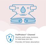 Amazon Brand - Mama Bear Plush Protection Disposable Baby Diapers, Hypoallergenic, Fragrance-Free, Leak Protection, Size 5, 124 Count (4 Packs of 31), White and Cloud Dreams