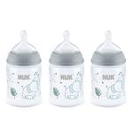 NUK Smooth Flow Anti Colic Baby Bottle, Elephant, 5 Ounce (3 Pack)