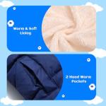 Mfmiudole Baby Boys Girls Winter Coats, Thick Hooded Down Kids Infants Toddlers Winter Warm Jacket Outerwear for 1-7 Years