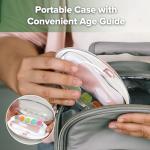 haakaa Baby Nail Trimmer Electric Baby Nail Clippers Kit for Newborn, Toddler or Adults Fingernails and Toenails Care, Baby Nail Care Set & Extra 4 Replacement Pads Combo