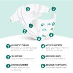 Amazon Brand - Mama Bear Gentle Touch Diapers, Size 7, 80 Count (4 packs of 20)