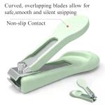 Baby Nail Kit, Baby's Manicure Kit and Pedicure kit with Cute Owl Shape Case Nail Clipper, Scissor, Nail File & Tweezer for Newborn, Infant & Toddler, Mothers Day Gifts(Green)