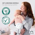 Amazon Brand - Mama Bear Gentle Touch Diapers, Size 7, 80 Count (4 packs of 20)