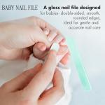 Baby Nail Kit, Baby's Manicure Kit and Pedicure kit with Cute Owl Shape Case Nail Clipper, Scissor, Nail File & Tweezer for Newborn, Infant & Toddler, Mothers Day Gifts(Green)