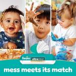 Pampers Ultra Clean Baby Wipes (Previously 'Free & Gentle'), 99% Water, Hypoallergenic, Unscented, 100% Plant Based, Plastic-Free, 624 Baby Wipes Total (8X Flip-Top Packs) [Packaging May Vary]