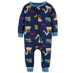 Onesies Brand Baby Boys 3-Pack Snug Fit One-Piece Cotton Pajamas, Truck, 18 Months