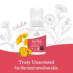 Earth Mama Sweet Orange Baby Liquid Wash Foaming Hand Soap, Organic All Purpose Body Wash for Sensitive Skin, Castile Soap with Coconut Oil, Shea Butter, Calendula, & Aloe, 5.3 fl oz