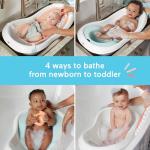 Fisher-Price™ Baby to Toddler Bath 4-in-1 Sling 'N Seat Tub with Removable Infant Support and 2 Toys, Summer Blossoms