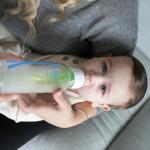 Dr. Brown's Anti-Colic Options+ Narrow Glass Baby Bottle with Level 1 Slow Flow Nipple, BPA-Free, 8 oz/250 mL, 0m+, 2-Pack (Packaging May Vary)