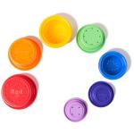 Ms. Rachel Official Rainbow Stacking Cups 7-Pack, Educational Toys & Toddler Toys for Girls & Boys Ages 6 Months to 2+ Years