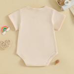 Yccutest Surprise Pregnancy Announcement Baby Onesie Newborn Infant Reveal Ideas Baby Announcement Bodysuit Unisex 0-3 Months (Apricot November,Newborn)