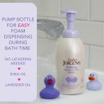 Jergens Baby Calming Head to Toe Foaming Wash, Baby Shampoo and Body Wash, Baby Shampoo Tear Free, Kids Foaming Body Wash, 18 Fl Oz