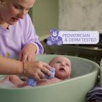 Jergens Baby Calming Head to Toe Foaming Wash, Baby Shampoo and Body Wash, Baby Shampoo Tear Free, Kids Foaming Body Wash, 18 Fl Oz