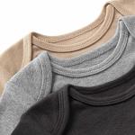 Burt's Bees Baby Unisex Baby Bodysuits 100% Organic Cotton Infant Gender Neutral Short Sleeve One Piece Outfit, NB - 24M