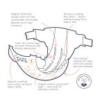 Pura Hypoallergenic Diapers, Size 1 (4-11 lbs), Newborn, Totally Chlorine Free, Wetness Indicator, Suitable for Sensitive Skin, Soft Organic Cotton Comfort, Overnight, 1 Pack of 32 Baby Diapers