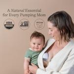 Lansinoh Organic Pumping Spray – Lanolin-Free Flange Lubricant for Breast Pump | Hypoallergenic, Vegan, Plant-Based Breastfeeding & Pumping Essentials for Sore Nipples & Moisturized Skin, 2 Fl oz