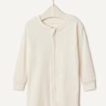 Amazon Essentials x Sofia Grainge Unisex Babies' Snug-Fit Cotton Footed Pajamas, Pack of 2, Light Blue Geese, 18 Months