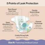 The Honest Company Comfort Dry Disposable Diapers for Sensitive Skin, Hypoallergenic, Above It All + All The Alpacas, Club Box Size Newborn 72 Count