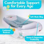 Fisher-Price™ 3-N-1 Grow with Baby Infant to Toddler Bath Tub with Supportive Sling