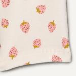 Amazon Essentials x Sofia Grainge Baby Girls' Mommy and Me Short Sleeve Pajama Set, Peach Strawberry Toss, 12 Months