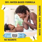 Molly's Suds Sensitive Clean Baby Wipes | 99% Water, Plant-Based, Fragrance Free | 384 Total Wipes (6 Flip-Top Packs)