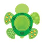 Nuby Teethe N' Pop Sensory Play Teether - Baby Teething Toy - 3+ Months - Turtle
