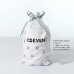 CREVENT Cozy Plush Baby Security Blanket Loveys for Baby Girls Boys, Minky Front and Back with Animal Face (Ivory Sheep)